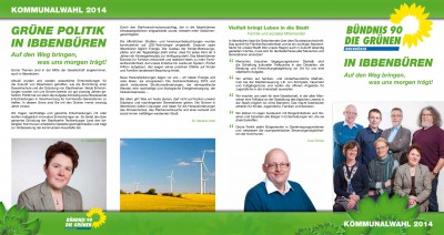 Flyer Kommunalwahl 2014